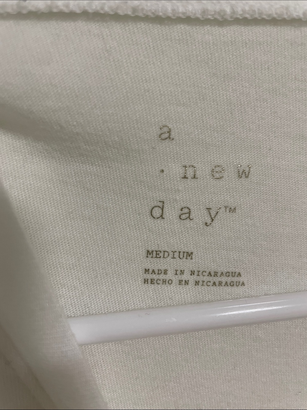a new day White Crewneck Short Sleeve Tee - Picture 2 of 5